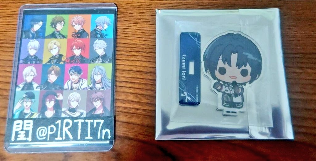p1RTI7n's tweet photo. 【交換】 アイナナ アイドリッシュセブン JOYSOUND ジョイサウンド アクリルスタンド アクスタ 

譲:一織

求:陸

固定ポスト手渡し 郵送
検索からもお気軽にお声掛け下さい https://t.co/iLsJ03KBsb