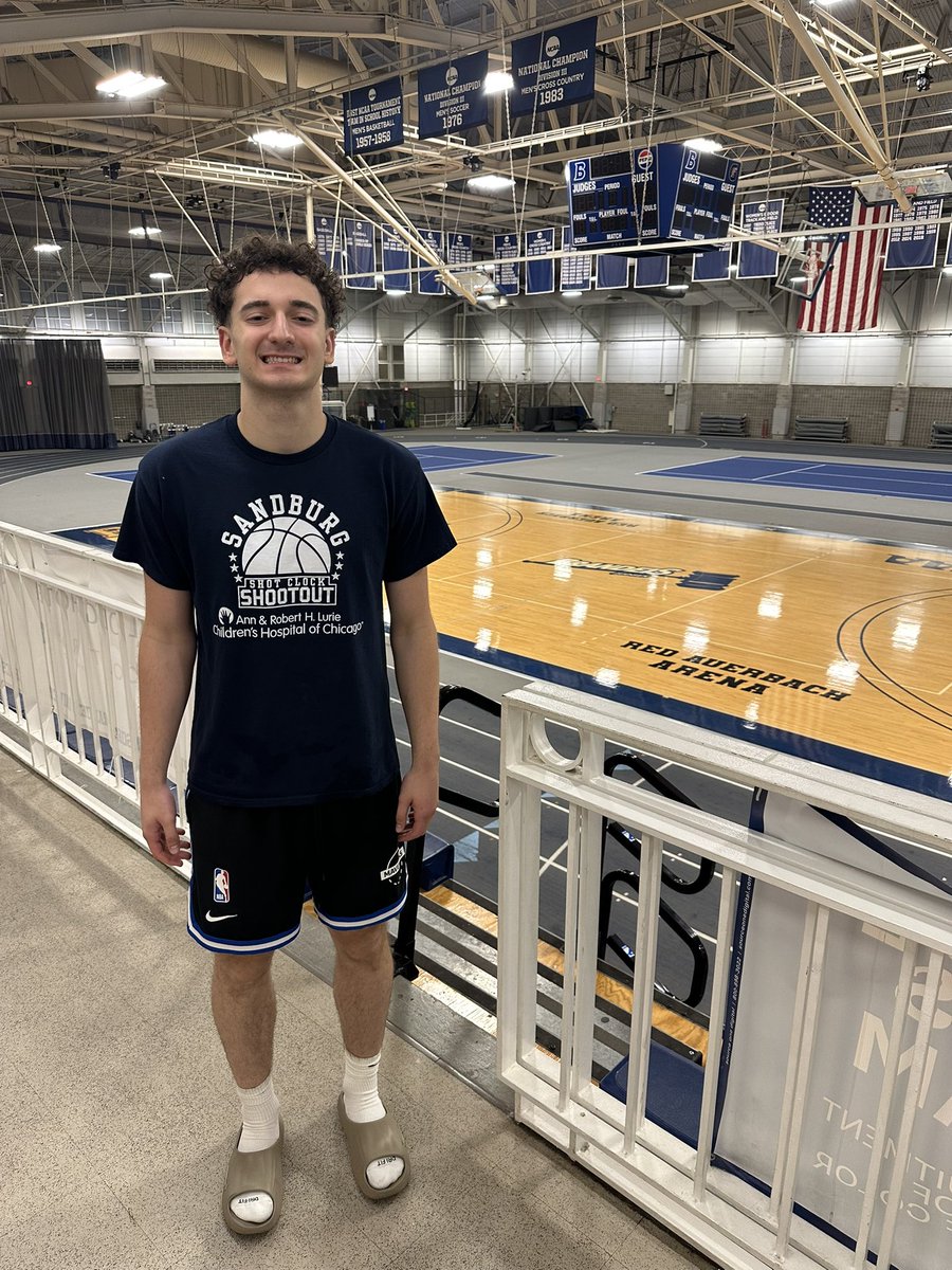 EPoulakidas22's tweet photo. Had an awesome time competing at @BrandeisMBB elite camp and seeing the beautiful campus! Thank you coaches @JFBAIN5 and @dfeiny5 for the great experience!

@NVHS_Basketball @YnRbball https://t.co/wz063Mg8N5