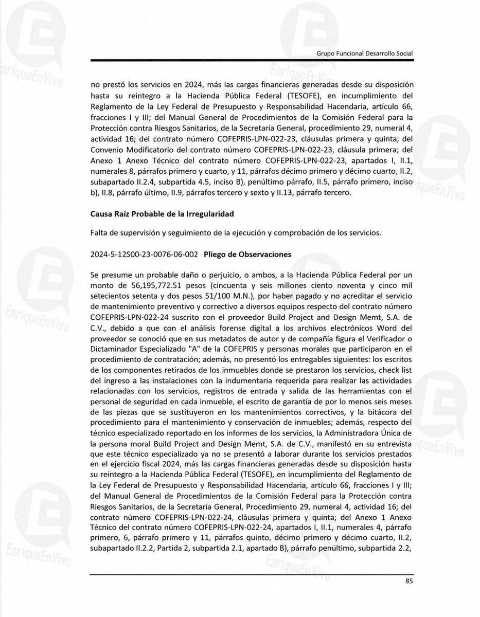 EnriqueEnVivo's tweet photo. 🚨 FGR INVESTIGA COCHINERO 
EN COFEPRIS DE $121 MDP

FGR destapa el cochinero y en la Cofepris de Alejandro Svarch no hay polvo: hay lodo, fotos clonadas, informes “patito” y una red de empresas fachada que termina, casualmente, en las cuentas de un funcionario y su esposa. 

121 millones que no huelen a mantenimiento… huelen a montaje.

#Expedientes de @arturoangel20 en @asilascosasWPM.

La ASF encontró de todo:

•Fotos duplicadas usadas como “evidencia” de trabajos distintos.
•Informes creados después para justificar servicios que nunca ocurrieron.
•Técnicos fantasma que niegan haber tocado un solo minisplit.
•Triangulación de recursos que termina en cuentas personales.

La FGR ya abrió carpeta. La Fiscalía Anticorrupción va por los responsables. 

Y mientras tanto, el exjefe de Cofepris dirige el IMSS Bienestar. México, país donde los informes se escriben solos… y las fotos también.

🗓️L a V 
📻@WRADIOMexico | 96.9 FM
🛜 https://t.co/YvNB4fBfoX