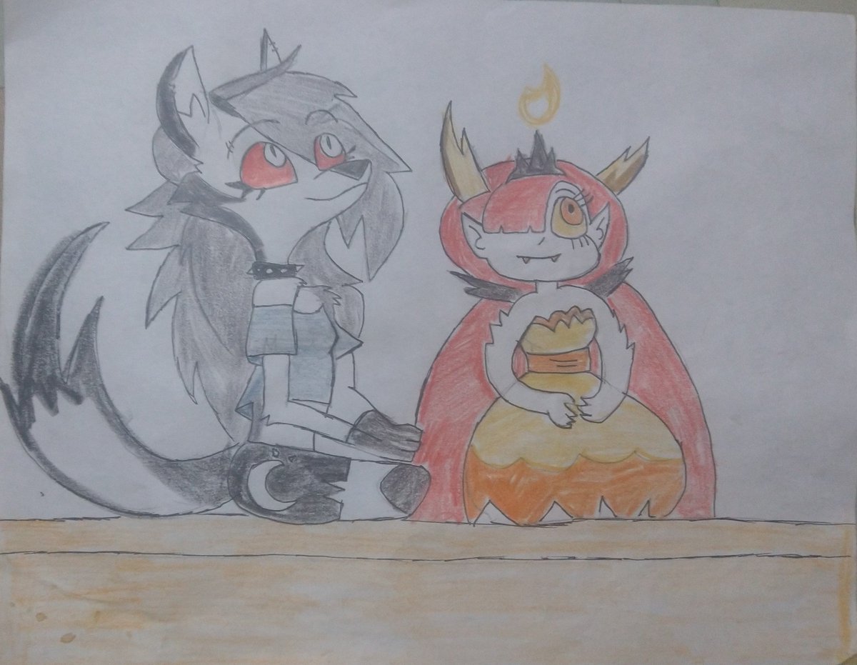 14509Marco's tweet photo. Este es mi nuevo dibujo loona y hekapoo es genial no lo hice a mano y sin necesidad de la IA #hekapoo #starvstheforcesofevil #loona #hellubaBoss #fanartㅤㅤㅤㅤ https://t.co/hzGpkUZT9e