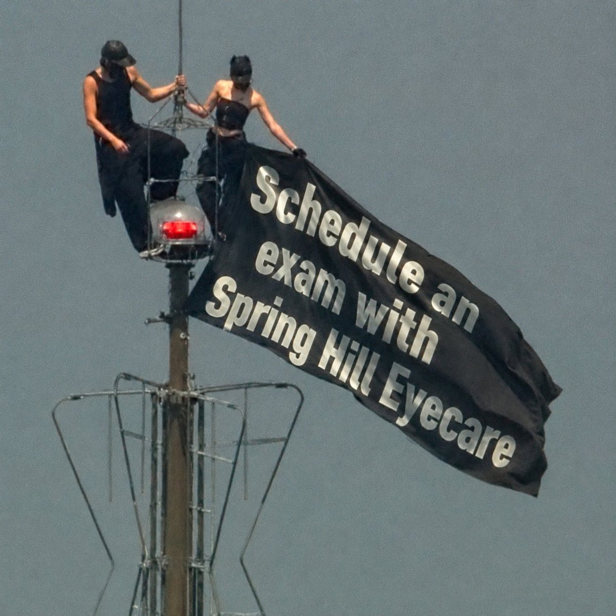 SpringHillEye's tweet photo. 🚩 Our social media team may have climbed to new heights today...
You know what? They're not wrong. 👀
📅 Schedule your exam with Spring Hill Eyecare before your vision starts sending you mixed signals.
📞 Call or text us@ 931-489-1950
#SpringHillEyecare #SeeWhatYouveBeenMissing https://t.co/DLP8IADXtc