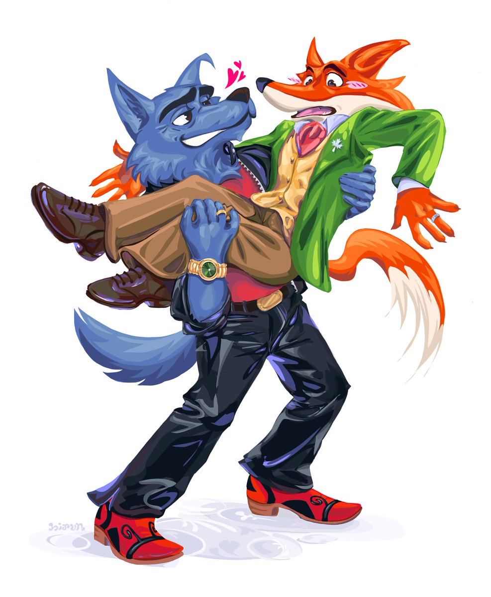 bisclarvhet's tweet photo. i love fox and wolf so much 
#donteattheneighbors https://t.co/wO5K3aa6zf