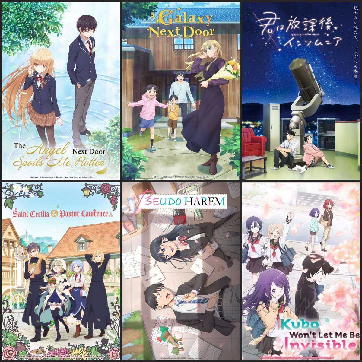 BoomChickn's tweet photo. No love triangles 
No over the top or forced drama 
No drawn-out misunderstandings 
Just wholesome, comfy romance series 💗 https://t.co/fHgoXeDYRS