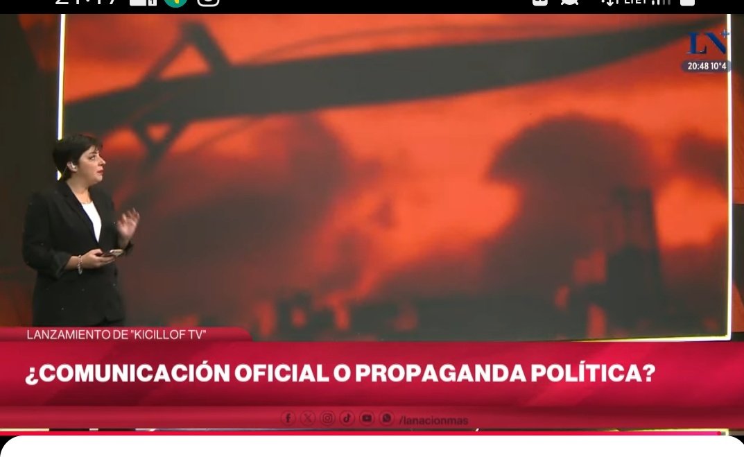 Natalin441's tweet photo. Urgente:
🔥🔥🔥🔥🔥
Kicillof va a lanzar un canal de TV
Con un presupuesto de mas de 2200 millones de Pesos.
#AscoTotal
Te hablan de que la gente la esta pasando mal.
Corta las Cajas de Alimentos y se gasta la guita en propaganda política. https://t.co/fAXyQXyga9