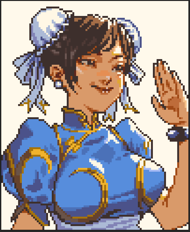 aozorapxl's tweet photo. chun-li pixel art

#pixelartㅤㅤㅤㅤ https://t.co/aYMsj773Cy