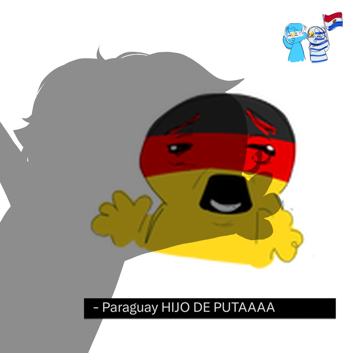 sariiih0_0's tweet photo. PARAGUAI MEU AMOOOOR❤️🔥❤️🔥❤️🔥
#latinhetalia #hetalia #latinhetaliaparaguay #latinhetaliabrasil #countryhumansbrazil #countryhumans #hetaliagermany https://t.co/pgWhTgvoXg