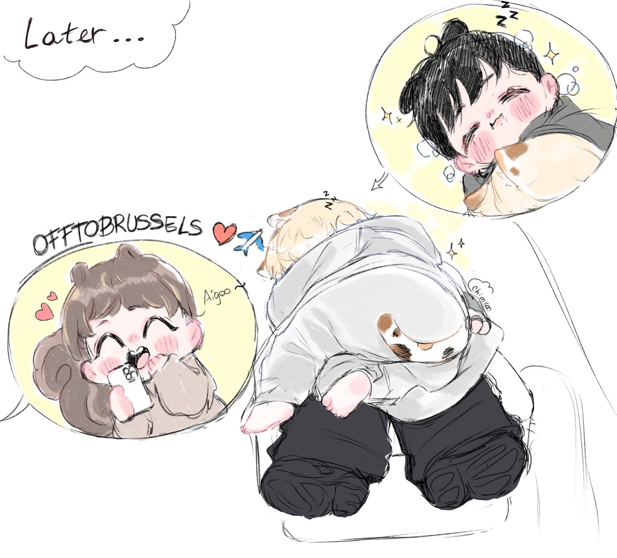 ChimKoo_0613's tweet photo. ❤️✈️
•
•
•
•
#jikookfanart https://t.co/0uV9imJRKn