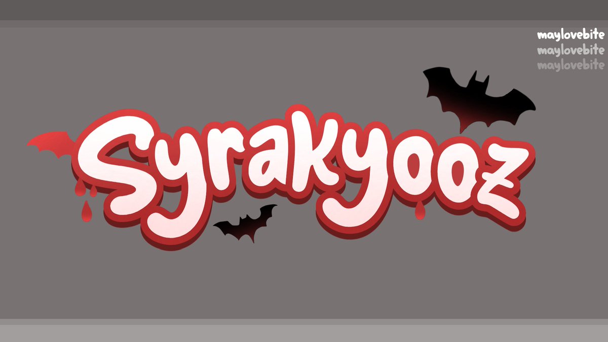 maylovebite's tweet photo. upgraded logo for @syrakyooz 🩸🦇
✉️— #roblox #robloxart #art https://t.co/RRs7lzO4GC