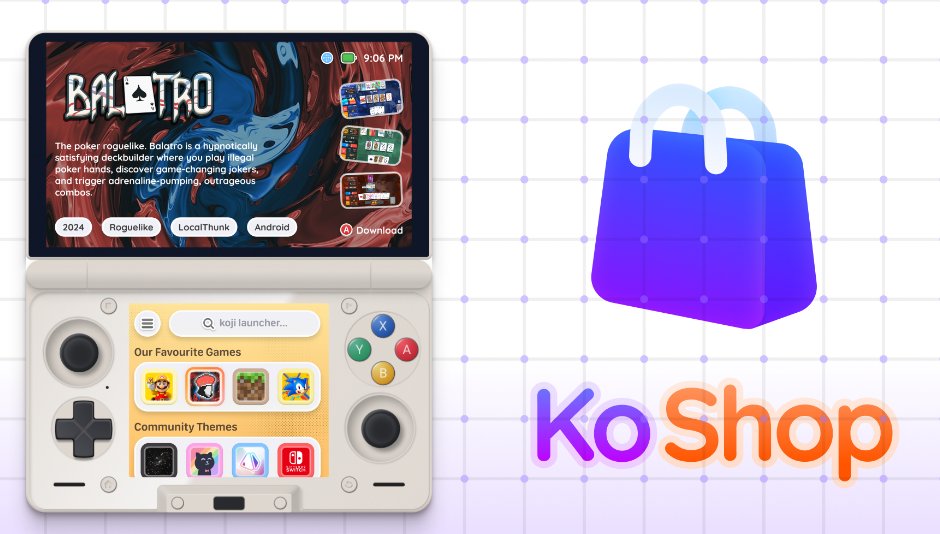 Techjunkie_Aman's tweet photo. Android handhelds are about to get a major upgrade.

Meet Koji, a beautiful new launcher inspired by the Nintendo 3DS and Switch.

Planned features:

• 3DS-inspired home menu
• Switch-style interface
• Built-in theme store
• ROM management
• APK downloads
• Discord integration
• RetroAchievements support
• Mii-style avatars
• Custom themes
• Seamless Home button
• Built for Android handhelds

Koji is still in active development with no release date yet, but it's already one of the most promising frontends I've seen.