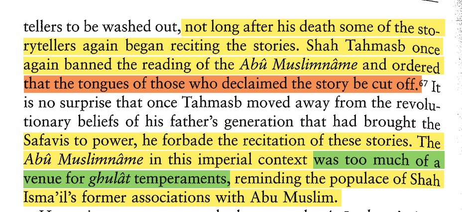 SYED_A_L_I's tweet photo. It is only after converting to Twelver Shiʿism and seeking to curb the influence of the Qizilbash did Shah Ismail reportedly order a ban on the recitation of the Abu Muslim-nameh and even desecrate Abu Muslim’s tomb. https://t.co/JYdTj0NuN4
