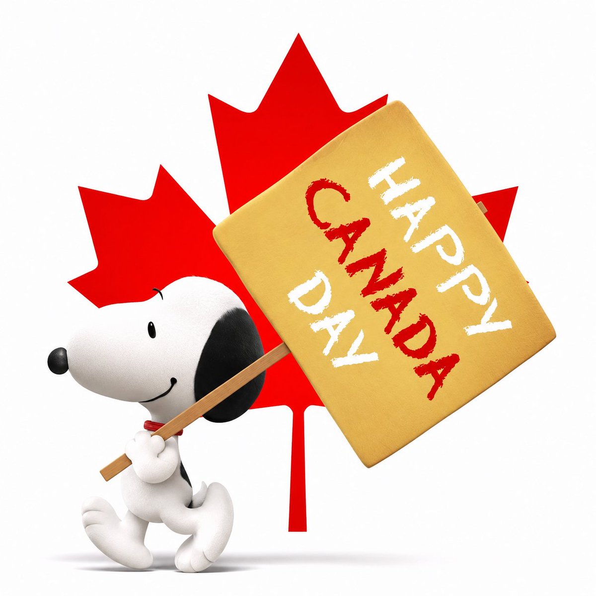 snoopyb047's tweet photo. Snoopy happy Canada day 🇨🇦 https://t.co/IqjZuMK3df