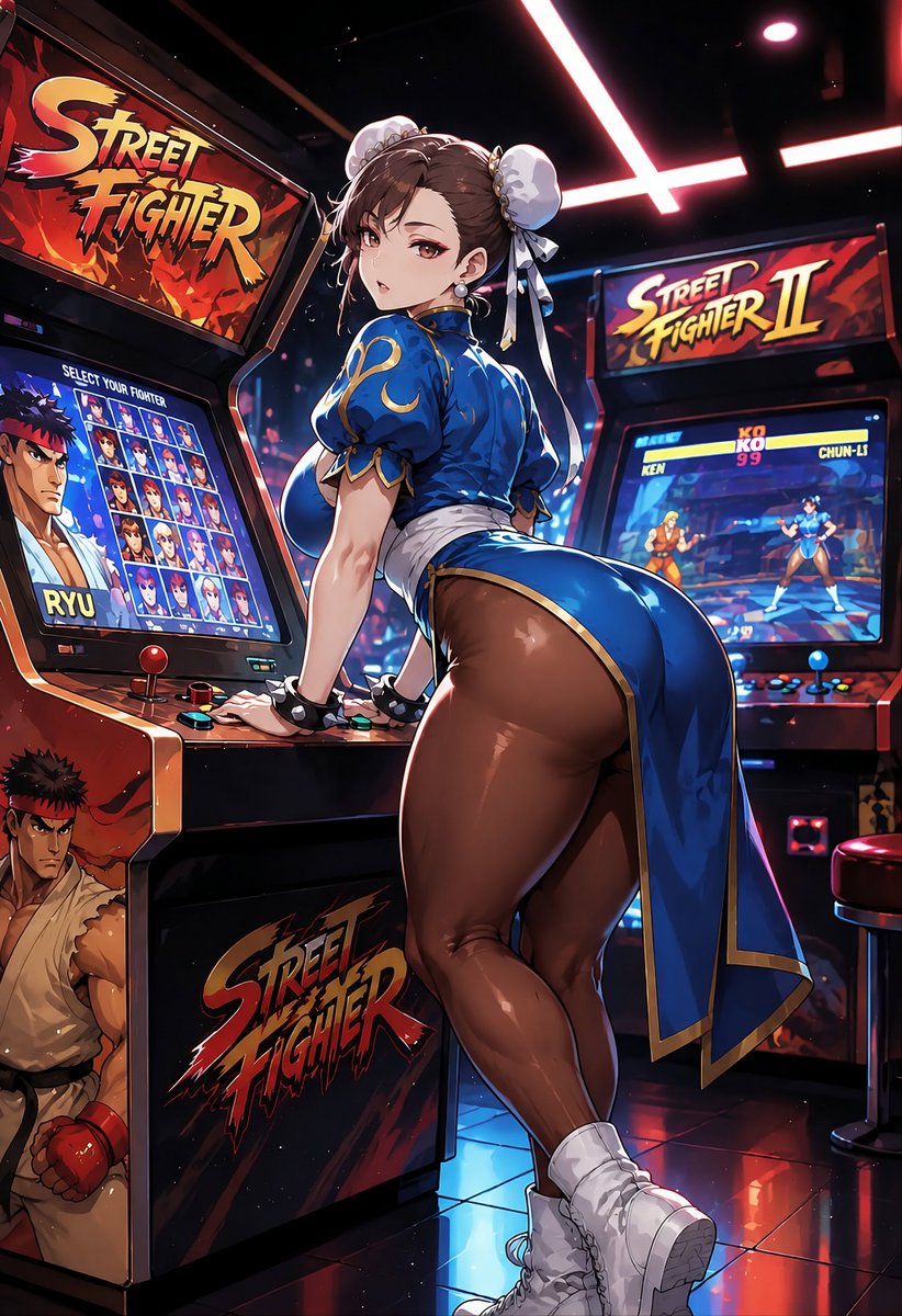 NyxFantasy_'s tweet photo. Chun-Li | Street Fighter 💙 https://t.co/OTYgZLvG87