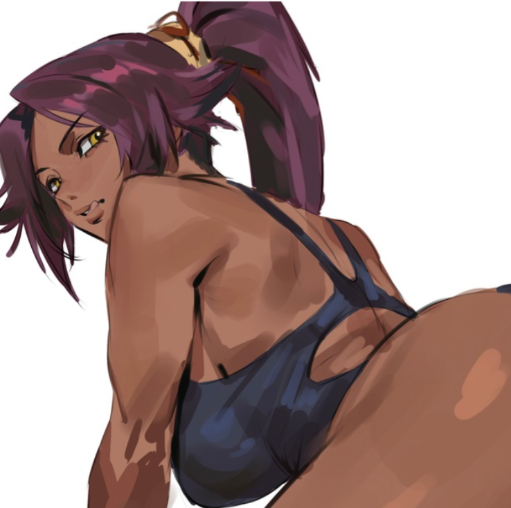enargeia5525's tweet photo. Yoruichi https://t.co/zPMmE4YRe7
