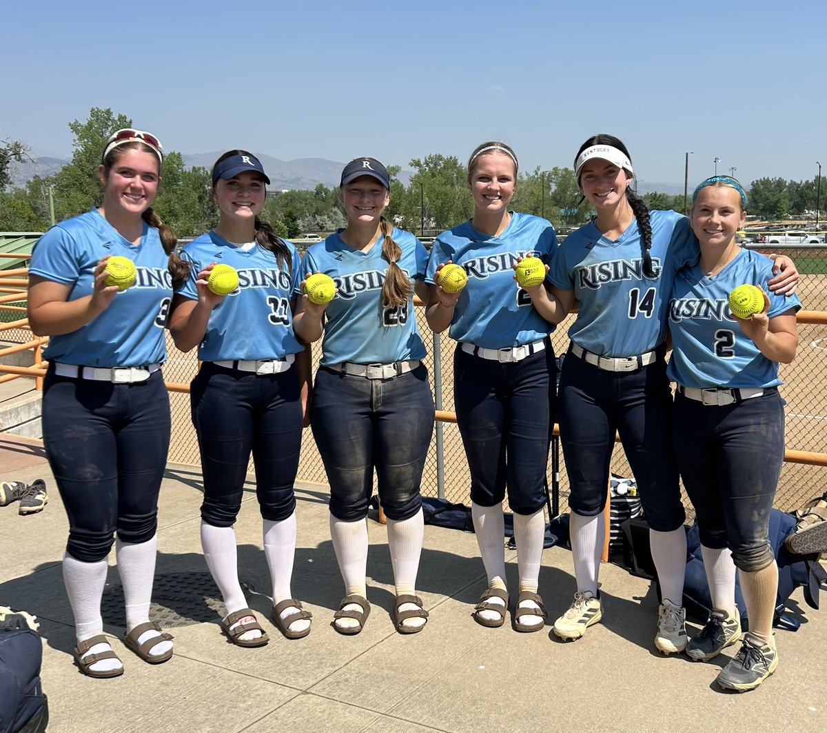 RisingSherrill's tweet photo. Lyla Mayberry (2028)’s Clutch Hitting Propels Rising Appel/Sherrill 18U To Victory Over LA Voodoo Barksdake/Traub 18U (14-0).

FULL STORY⬇️
https://t.co/j8bDhu7UtE https://t.co/HJwp6cGWoT