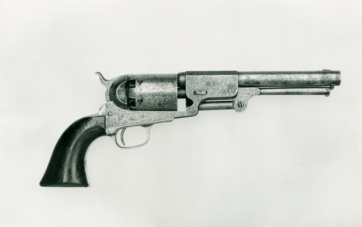 XmxHowes's tweet photo. Available here https://t.co/9s0dr3PN5l
#wallart #gifts #wallartforsale #gun #Revolver #ColtDragoonPercussion #ThirdModel #AntiqueColtRevolver #VintageColtDragoon1853 #gifts #giftIdeas #AntiqueColt #homedecor #firearm #SamuelColt #Met #handguns https://t.co/HrKoGvacSz