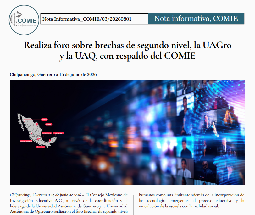 comiemx's tweet photo. #ForosRegionales2026 | Foro "Brechas de segundo nivel: las desigualdades pendientes más allá de la brecha digital" Participaron estudiantes, docentes e investigadores de distintas Universidades de la región Centro- Sur del país y que... Leer más👇👇
https://t.co/H6KyZZQ3WA https://t.co/nN1sO95SED