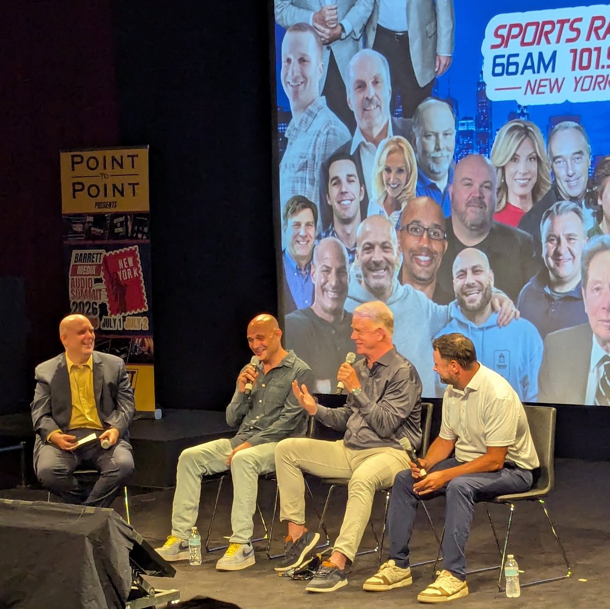 DegenerateTBone's tweet photo. Fun day at the @Barrett_Media Sports Media Audio Summit. Met some cool folks and talked about the future of sports media. https://t.co/ViaiQvoFOT
