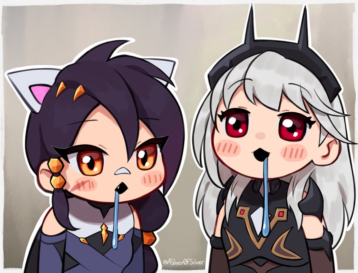 ASliver0fSilver's tweet photo. I had to get this idea out of my system....
#FortniteArt #Erisa #Lexa https://t.co/6CBg8MziTM