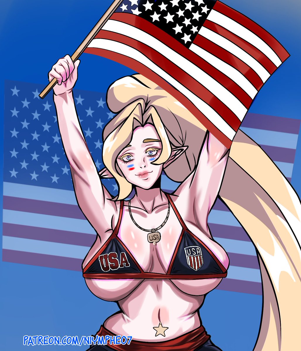 niiymphe's tweet photo. Comission 🇺🇸❤️
#compadomundo2026 #oc #WorldCup2026 #América #USA #comission #illustnoation https://t.co/2j9y4JRAsx