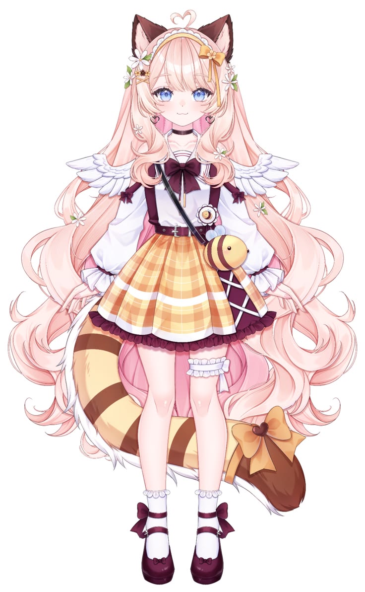 Vtnina78's tweet photo. Floating on a cloud with a touch of honey.This new design is absolutely everything.
​#VTuber #VTuberEN #Live2D #AnimeArt #VTuberModel #Envtuber #Vtubers #ConceptArt #Anime #AnimeDesign #ArtistonX 
(RFW) https://t.co/nDyfE8t6gH