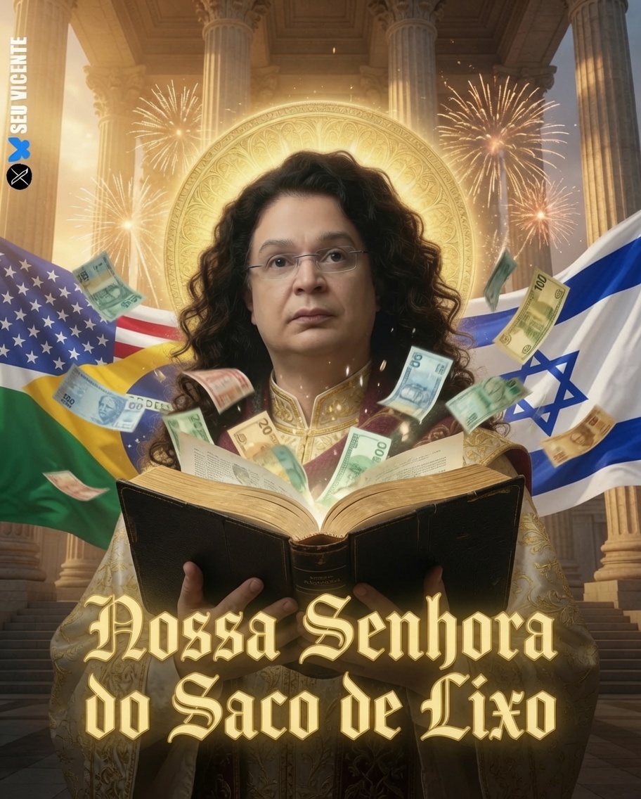 seuvicente1's tweet photo. Oh! Santíssima protetora dos guardiões da fé 🙏🏼🙏🏼 Intercedei por Sóstenes 🙏🏼🙏🏼 proteja-lhe da perseguição da Polícia Federal 🙏🏼🙏🏼🙏🏼
*Em tempo, Santíssima Divindade: Afastai as bíblias ocas do Paxtô Sóstenes da maldade da Polícia 🙏🏼🙏🏼Amém 🙏🏼🙏🏼 https://t.co/7HSP9fwyTE