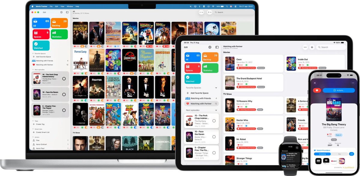 MovieTrackApp's tweet photo. TV Time is shutting down on July 15th.

If you’re on Apple devices, Movie Tracker is a native alternative with iCloud sync, no account needed, and full privacy. And yes, you can bring your library with you. 👇 https://t.co/bnckvweCH3
