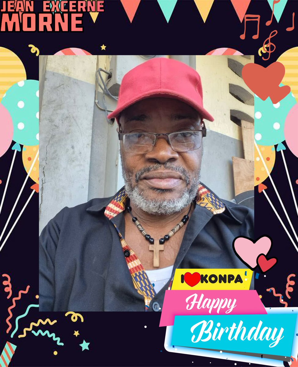 radioqualite's tweet photo. 🎶🎼🎵Haaaappy Biiiirthdayyyy@Jean Excerne Morné, animateur de Radio Nationale d’Haïti🥳 https://t.co/ah1nxus7tG