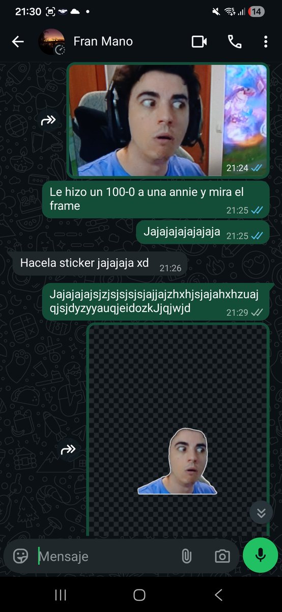 maku_play's tweet photo. Cosas que pasan 🤣
@KeriosYT https://t.co/yXEBQoLsaI