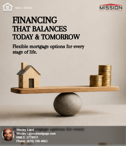 MLO_WesleyLaird's tweet photo. The right mortgage isn't just about buying a home. It's about building a stronger financial future. 🏡 We're here to help you find financing that fits your goals with confidence.

#Mortgage #HomeLoans #HomeOwnership #FirstTimeHomeBuyer #DreamHome #MissionSanJoseMortgage https://t.co/5rNluJW6i5