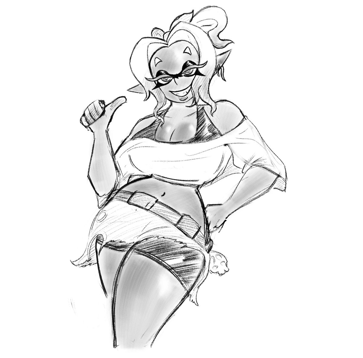 MSDwnte's tweet photo. Someday I’ll learn how to properly draw Raider Frye’s hair

#Splatoon #SplatoonRiders https://t.co/SgmdLmnPR1