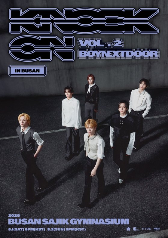 BOYNEXTDOORNEWS's tweet photo. All tickets for BOYNEXTDOOR Tour 'KNOCK ON Vol.2' in Busan has been SOLD OUT. 🇰🇷

— The venue has a capacity of 15,000 people.

#BOYNEXTDOOR #보이넥스트도어 https://t.co/5Tvlg1DOjD