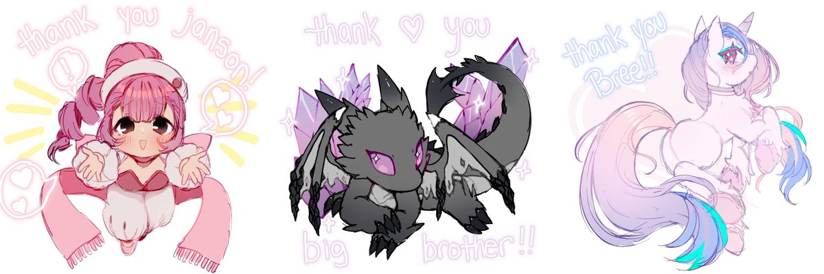 wishkept's tweet photo. doodles from my stream , thank you so much for donate and support me  , i am so super grateful ! ! 💕🥹✨🩷 https://t.co/lTxWd3sDHz
