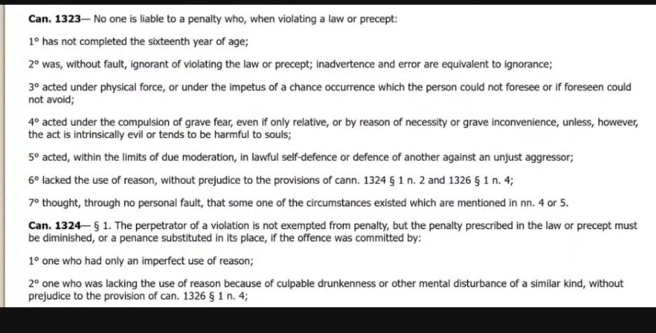 KlauriMom's tweet photo. @EdsPurgatory Cannon law 1323-1324. Says they can do this under the brief in the necessity in the church to save souls ! https://t.co/Fz3BIGZIOx