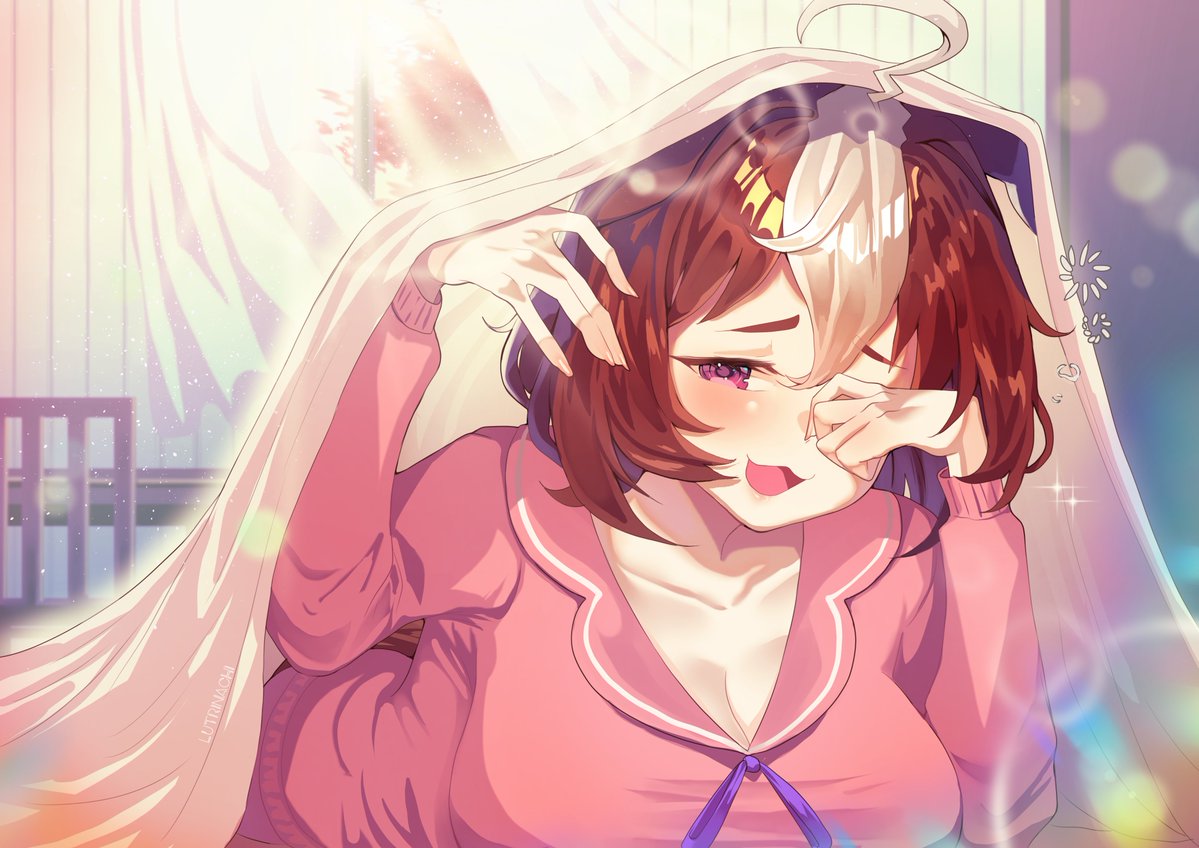 Lutrinachi's tweet photo. My entry for https://t.co/qnb9pCiTGV! 🐰✨ #JoinCommsGG

Meisho Doto | Umamusume. https://t.co/Aiddhw0BpM