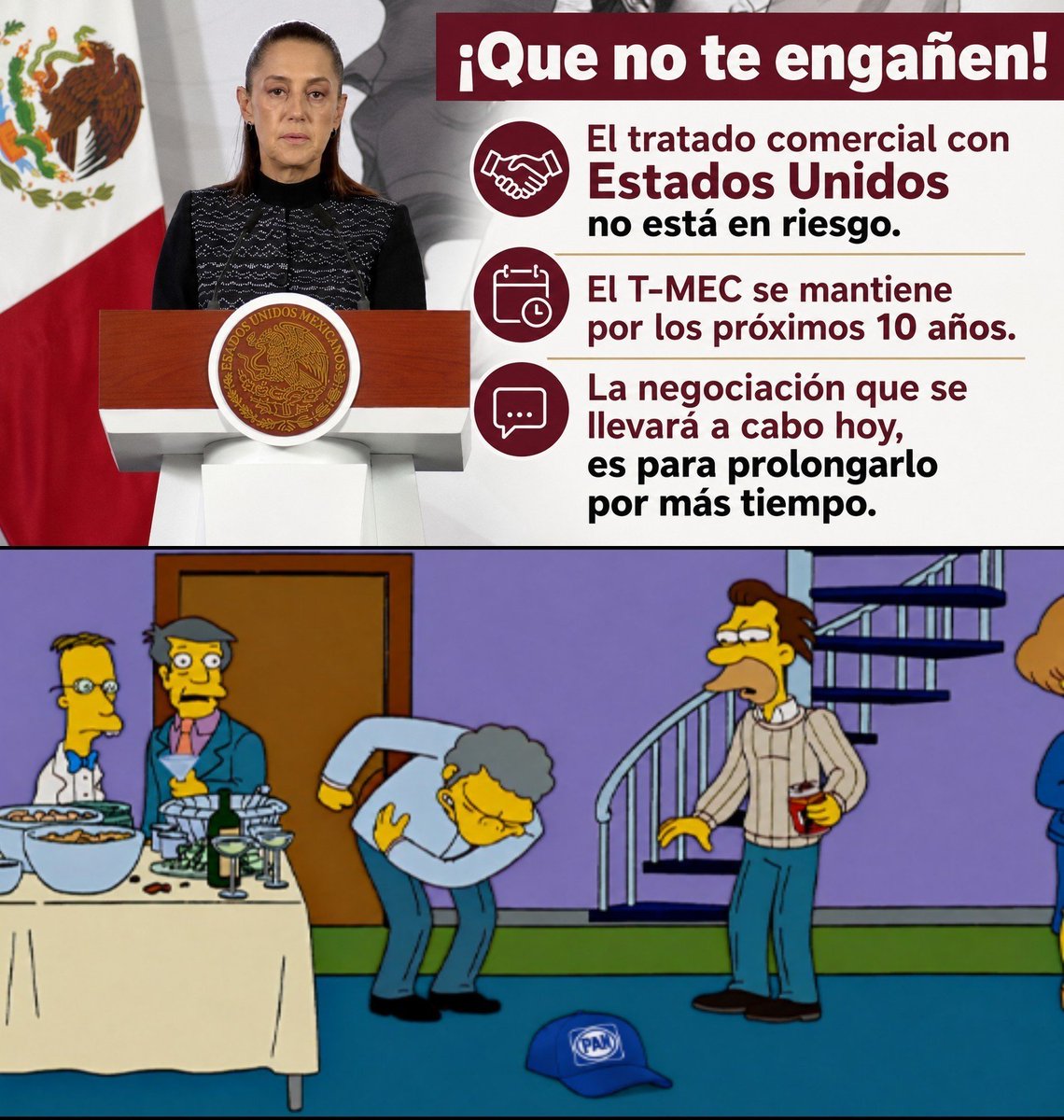 FreddyOliviery's tweet photo. Los panistas andan emperrados doblemente: porque México le ganó a Ecuador y porque el T-MEC continua.

Cualquier noticia buena para nuestro país, en cualquier índole, es mala noticia para ellos. Su odio los supera. https://t.co/jQgHEf5zSt
