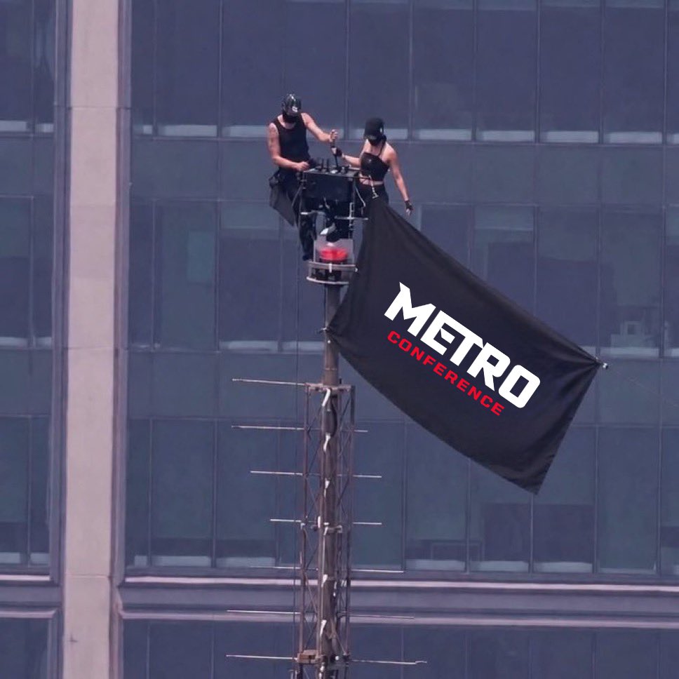 MetroConfSports's tweet photo. Taking the brand to new heights on Day 1 🚩 https://t.co/jIegJOM1aQ