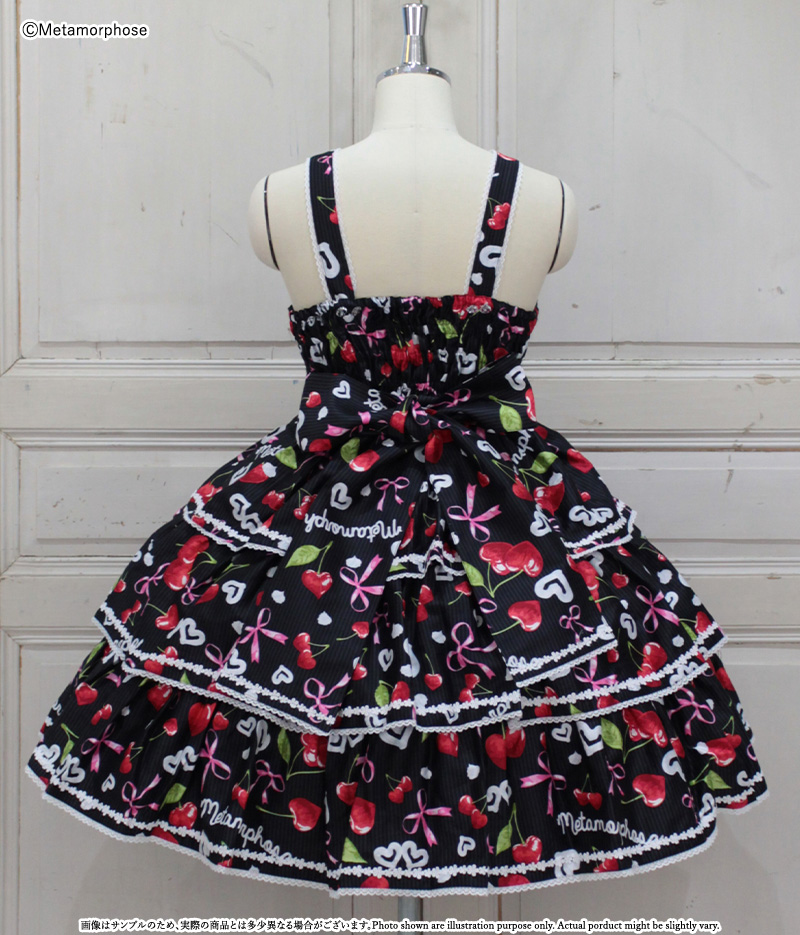 💝🍒COMING SOON🍒💝 Whipped Cherry Lace Up Frill JSK Regular Size