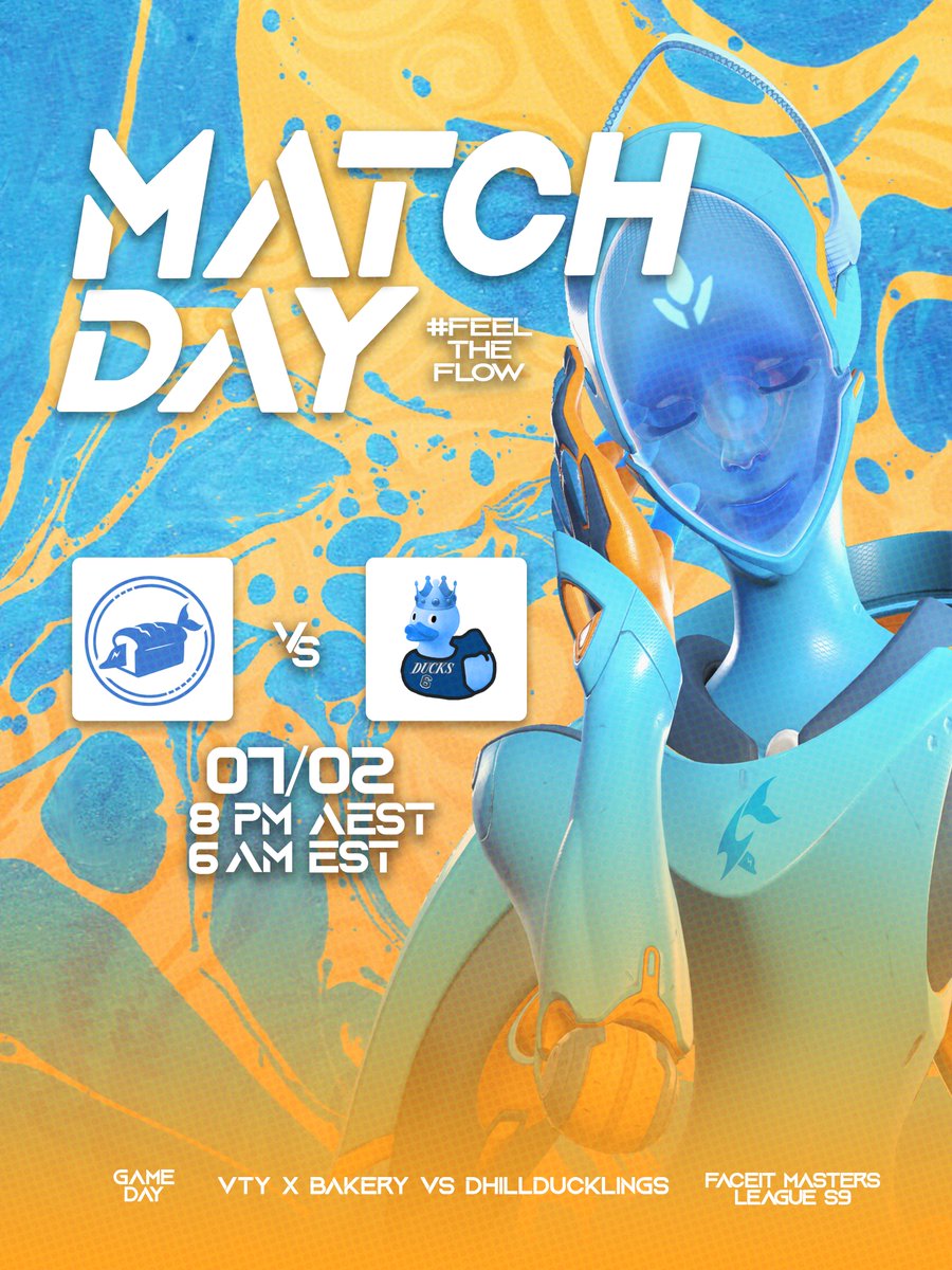 VivacityOw's tweet photo. This time the tide is ours🌊
VTY x Bakery takes @DhillDucks in the OCE Master!
8PM AEST | 6AM EST
📺https://t.co/hdsUlDFh3a
🎨@aerisfodase
#ShockTheSeas | #FeelTheFlow | #FACEIT | #Overwatch https://t.co/BZRD5mEbUW