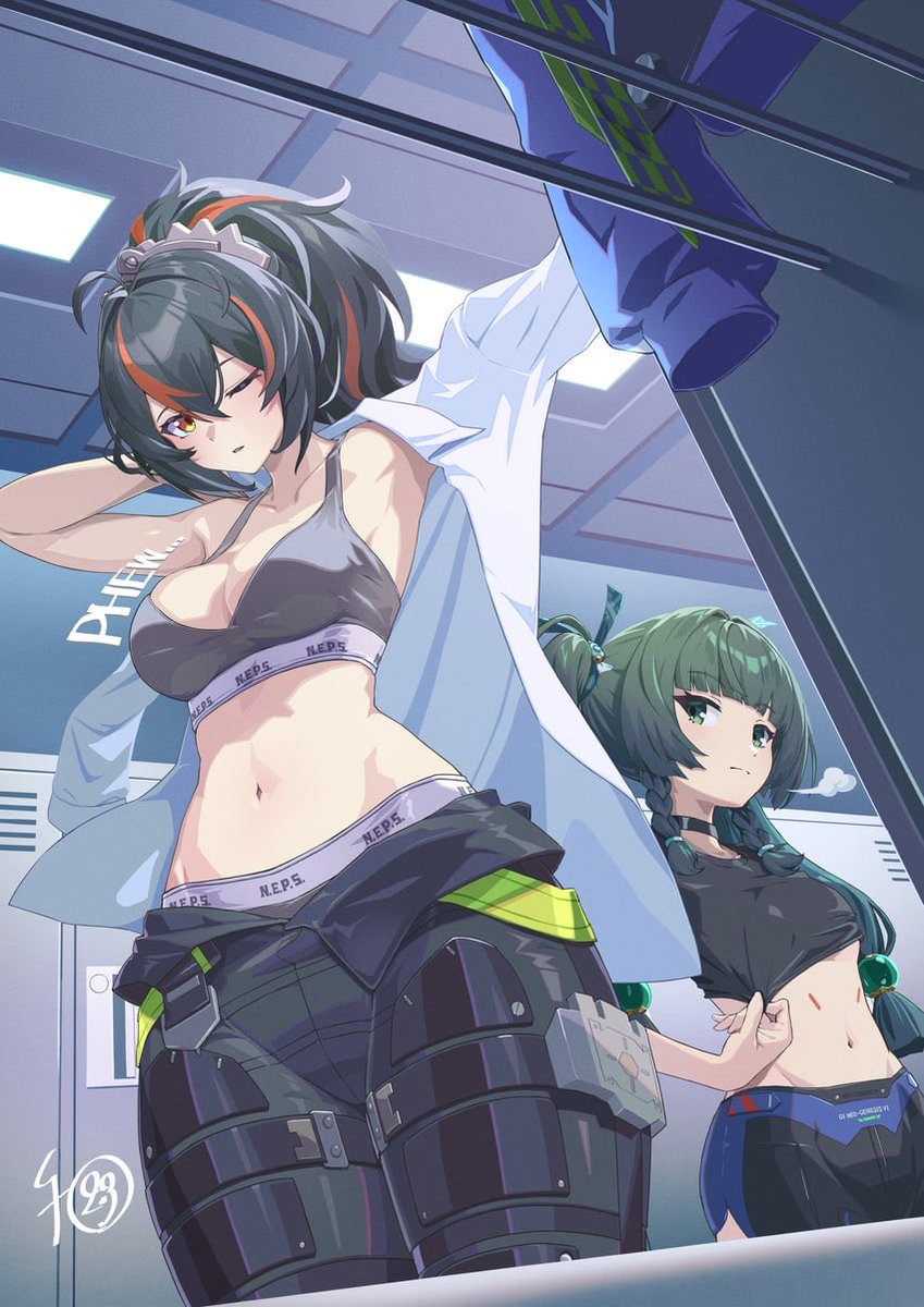 Zhuyuanlover's tweet photo. How me n twin feel after catching weirdos on Discord (he did all the work) #zzzero 

(art cred: kz nezu3) https://t.co/cz3MIrHLfu