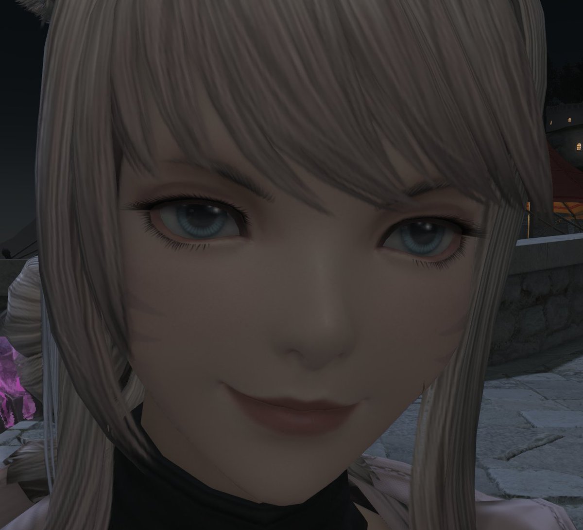 Beakiebee's tweet photo. I keep seeing people tell me 'you've inspired me to get back into/start playing Final Fantasy 14' and all I can do is wonder why you'd let THIS face inspire you- https://t.co/7dzoSpMW3t