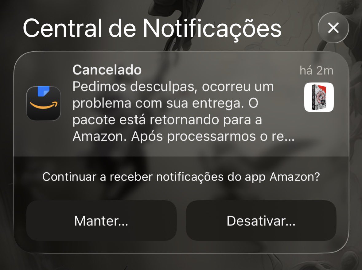 luqueszs's tweet photo. @AmazonHelp Já cancelei essa porcaria https://t.co/uXQHWOJdGI