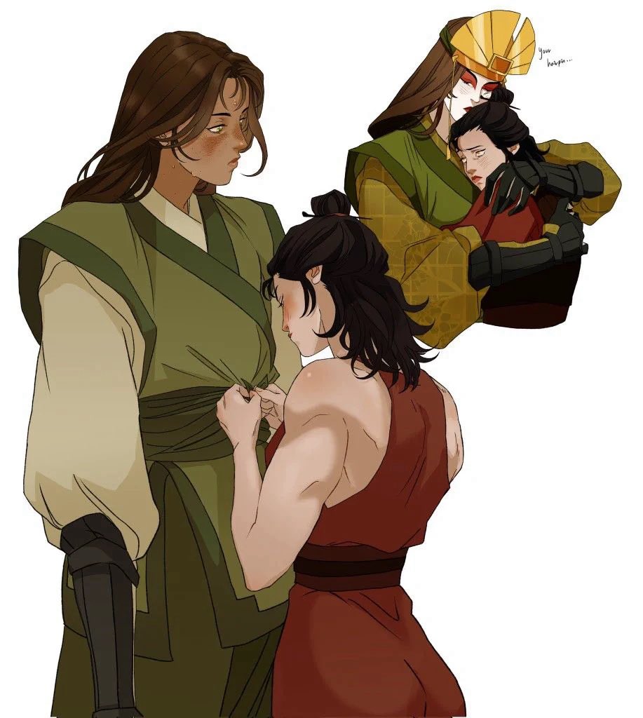 AnimeGalaxzy's tweet photo. will never get over how adorable kyoshi is
she's 7 apples tall

And also who made this art tag the artist https://t.co/eAj9Sn3Ap7