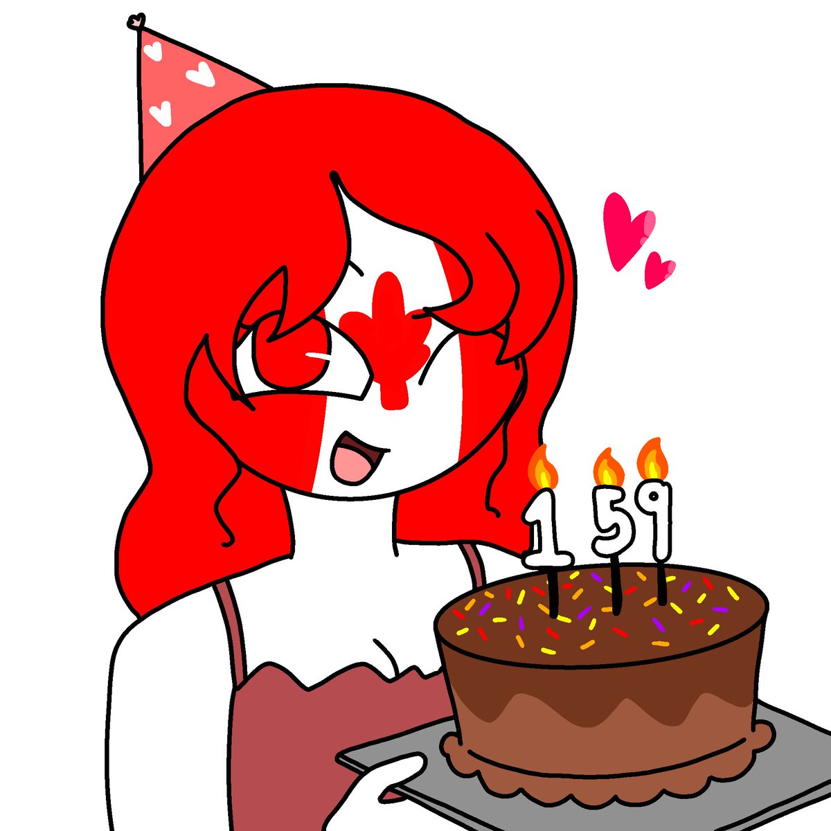 Alexasana8's tweet photo. 🇨🇦 #countryhumans https://t.co/MErxLex8Ba