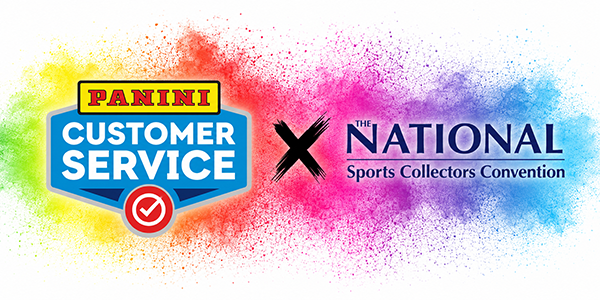 PaniniAmerica's tweet photo. The 2026 National Sports Collectors Convention is right around the corner!
Read our latest blog for details on how to register for a Panini Black Box appointment: https://t.co/dQ7NSKpUgE https://t.co/zyZmVZfoY5