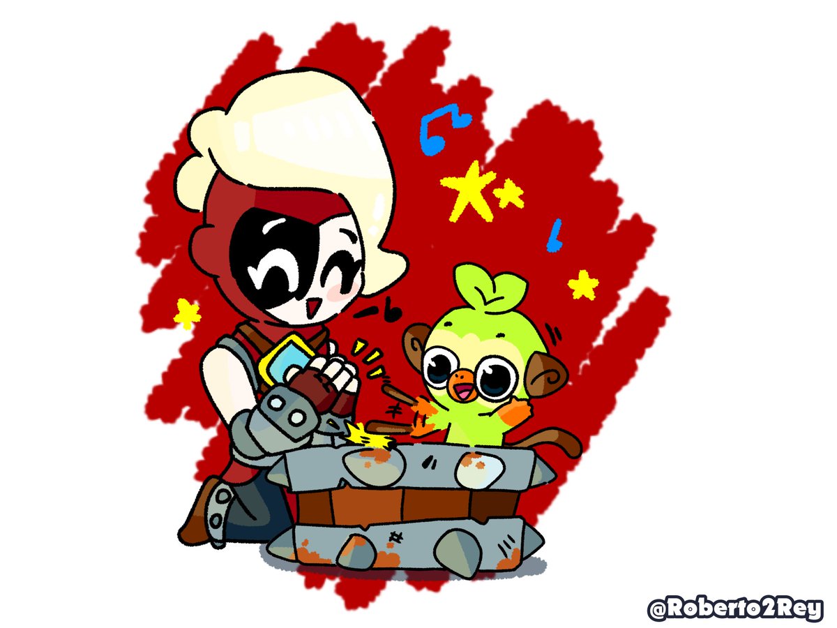 Roberto2Rey's tweet photo. Lumi Criando Un Grookey.
#Brawlstars #Lumi #pokemon #Grookey https://t.co/kncr6pTApF
