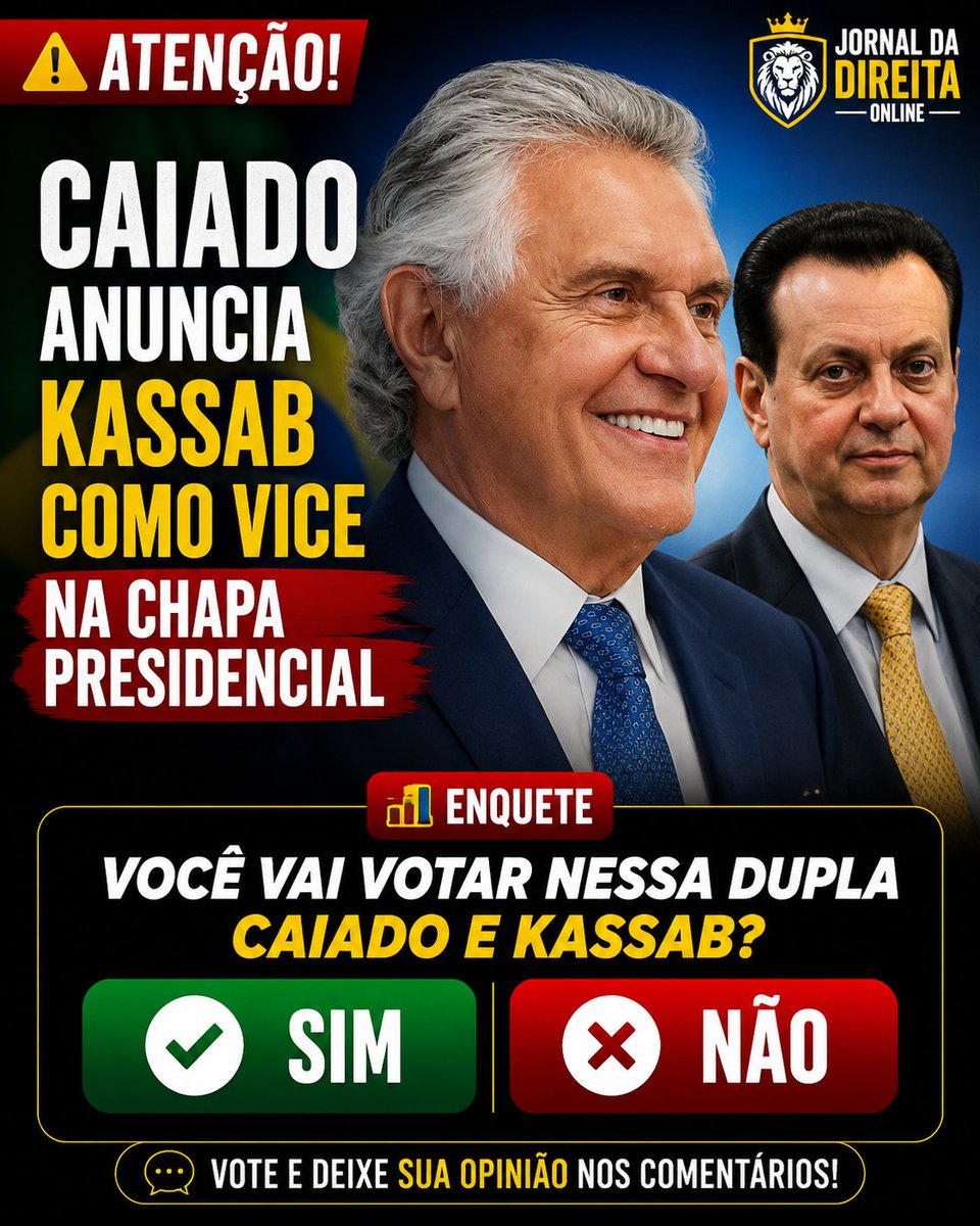 JornalBrasilOn2's tweet photo. Você vai votar nessa dupla ? https://t.co/pKDooCLdQa