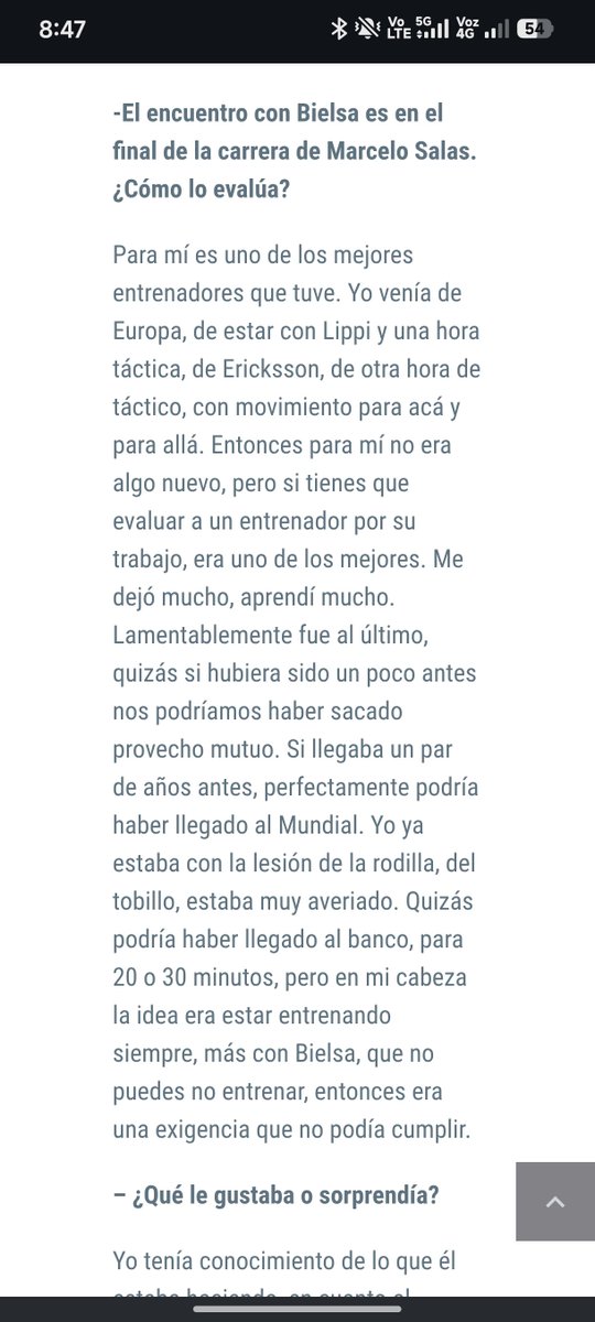 fabg_ccp's tweet photo. Marcelo Salas sobre Bielsa 
https://t.co/qwGpoO9oZN https://t.co/WItxCM8CPO