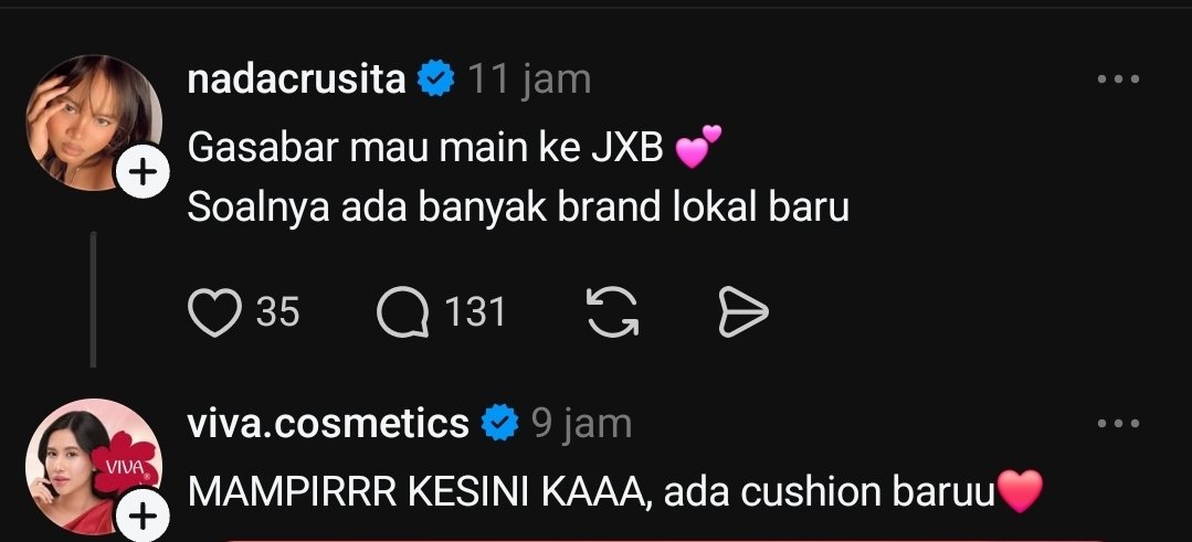 alifyafai1's tweet photo. GUYSSS VIVA SEKARANG PUNYA CUSHION DONGGGG 😭😭😭💗💗💗 
tebak guys harganya berapaaa 😆 https://t.co/BpXZCLV50f