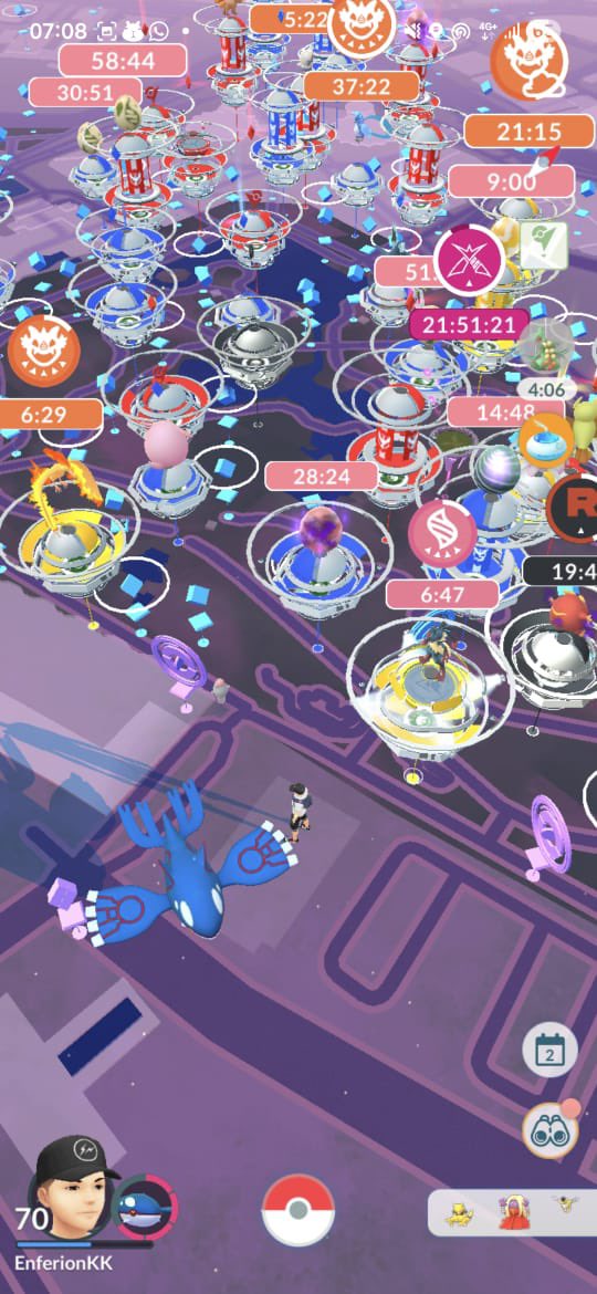 pogofiz23's tweet photo. Look at the buff up community celebration @ KLCC for the go fest 🔥 . Credit picture to pogo EnferionKK #gofest2026 #kualalumpur #pokemongo https://t.co/kO0p2C2XcN