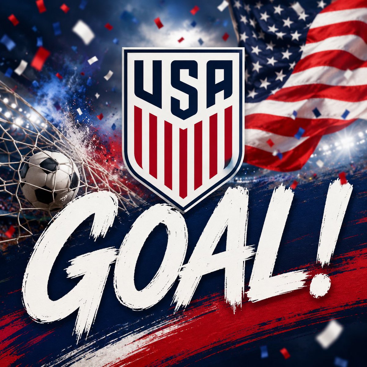 GuntherEagleman's tweet photo. USA scores first!  

1-0! https://t.co/yS4NZAAPHM